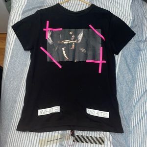 Rare vintage Off-White C/O Virgil Abloh graphic t-shirt. Made in UE.